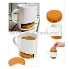 Tasse personnalisée en biscuits en céramique